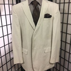 🔥 sold JOS. A. Bank Stays Cool 2-Button suit